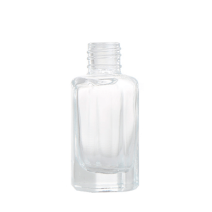 Clear 12 ml Octagonal Glass Bottle