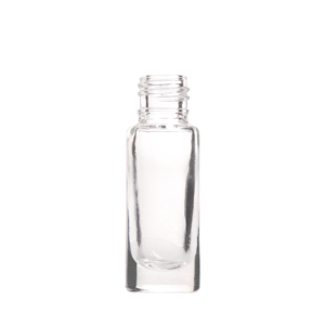 Clear 3 ml Molded Vial Glass Bottle