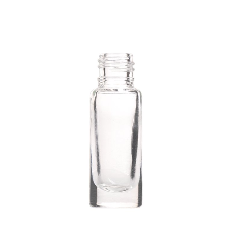 Clear 3 ml Molded Vial Glass Bottle