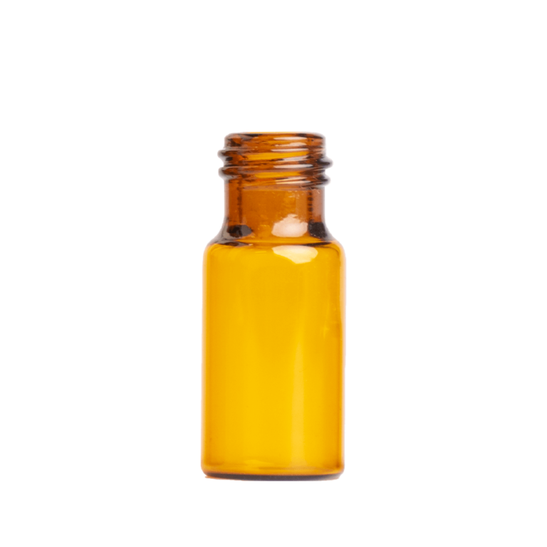 Amber 3 ml Sloping Shoulder Tubling Glass Vial