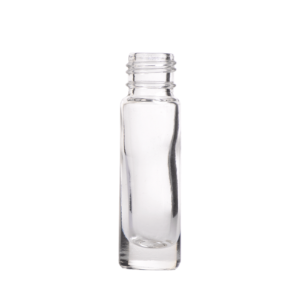 Clear 5 ml Molded Vial Glass Bottle
