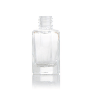 Clear 9 ml Octagonal Glass Bottle
